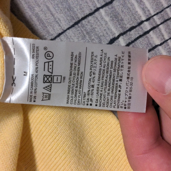 Men's crew neck light sweater - Picture 3 of 4